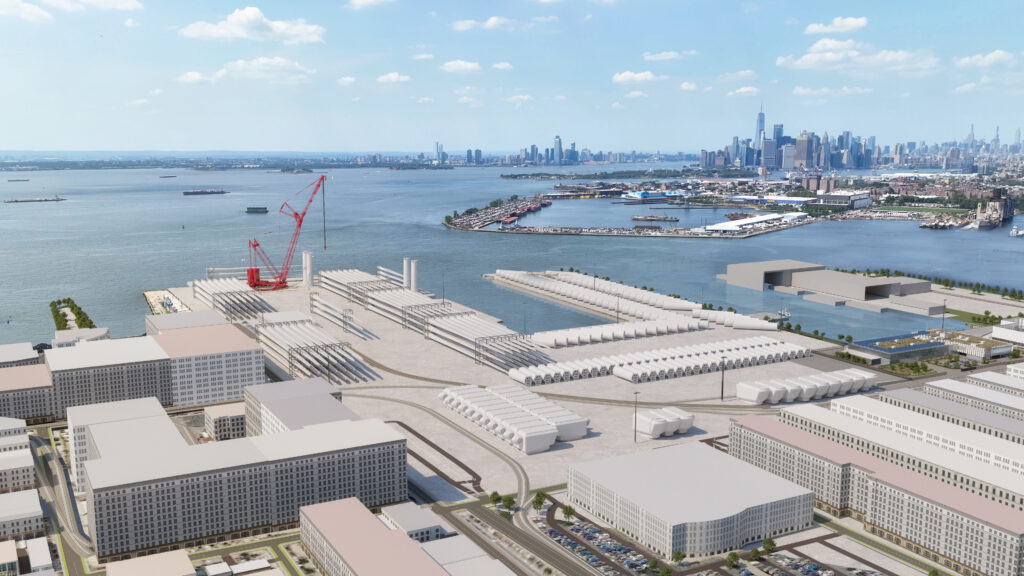 Empire Wind's South Brooklyn Marine Terminal Rendering